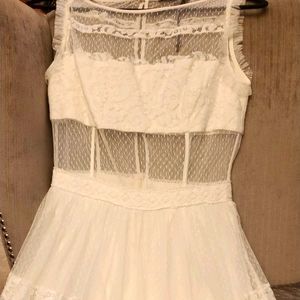 White Lace Maxi Dress